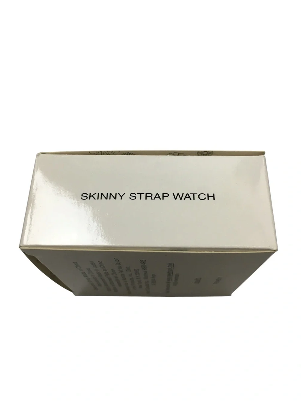 mark. Skinny Wrap Watch Faux Leather Silvertone Rectangle Face Avon 2004 RARE